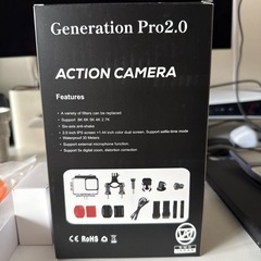 【未開封】アクションカメラ　Generation Pro2.0の画像