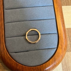 モアサナイト モザンドリル リング ピンクゴールド 10号の画像