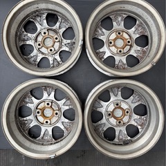 スズキ純正 14インチアルミホイール4.5J +50 ４本の画像