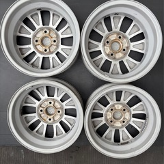 良品‼️スズキ純正14インチアルミホイール　4.5J+45 ４本の画像