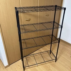 金属ラック　黒