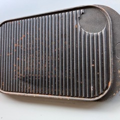 バーベキュー用厚型鉄板新品未使用の画像