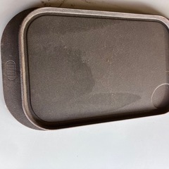 バーベキュー用厚型鉄板新品未使用の画像