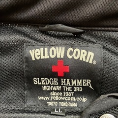 YeLLOW CORN:イエローコーン チタニウムメッシュジャケット　美品の画像