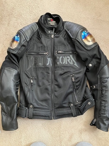 YeLLOW CORN:イエローコーン チタニウムメッシュジャケット　美品