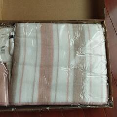 新品未使用　電気毛布の画像