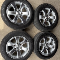 超美品　120系プラド純正ホイール　レグノ　ハイエースに！