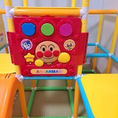 ジャングルジム　すべり台　アンパンマンの画像
