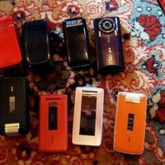 見本の携帯電話
