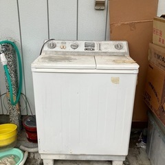 二層式洗濯機　ジャンク②