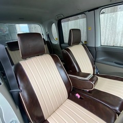 お洒落‼️タント　ルーフ　シートカバー付　期間良好　大阪