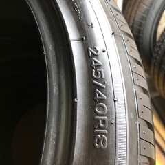 2本245/40R18年式2024 取り付け無料の画像