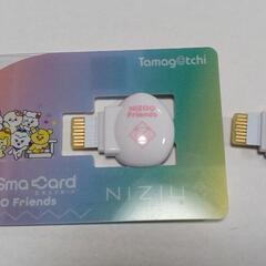 更に値下げ中！たまごっちスマート２台&たまスマカード２枚(NIZIUコラボ&スイーツ)の画像