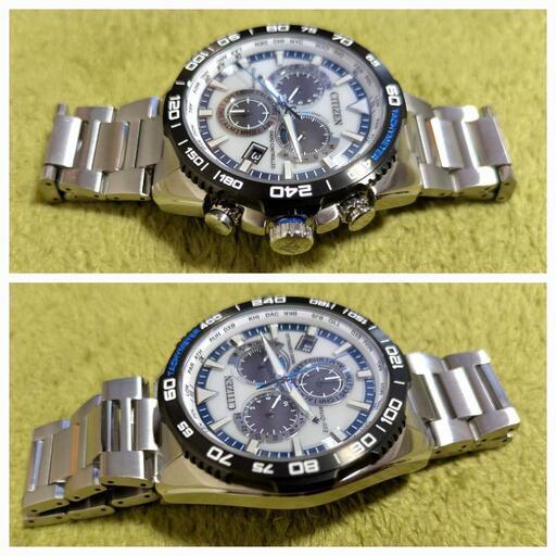 CITIZEN エコドライブ クロノグラフ E660-R013700 CITIZEN エコドライブ クロノグラフ E660-R013700