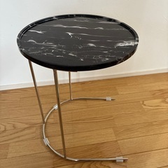 値引き交渉有⭐️ほぼ新品⭐️大理石サイドテーブル