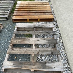 木パレットの画像