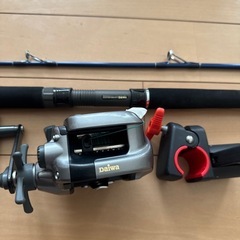 Daiwa 船釣り　リール　竿　ロッドホルダー　セットの画像