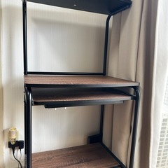 パソコンデスク　2段　美品
