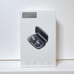 【新品未使用】骨伝導 ワイヤレスイヤホン イヤーカフ型 ブラック 