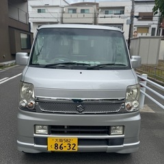 スズキエブリワゴンPZタボスペシャル　車検付き　ETC 両方パワ...