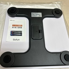 新品　デジタル体重計の画像