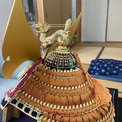 五月人形兜　お譲りします‼️の画像