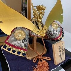 五月人形兜　お譲りします‼️の画像