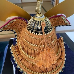 五月人形兜　お譲りします‼️の画像