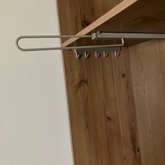 IKEA イケア　クローゼット　浅型　すだれ付きの画像