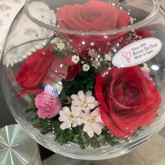 プリザーブドフラワー美品の画像