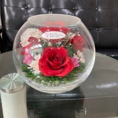 プリザーブドフラワー美品