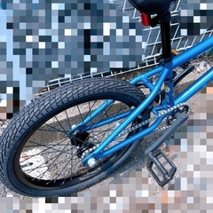 サイクルベースあさひ　【東日本限定】20インチ　ブルー　BMX 美品の画像