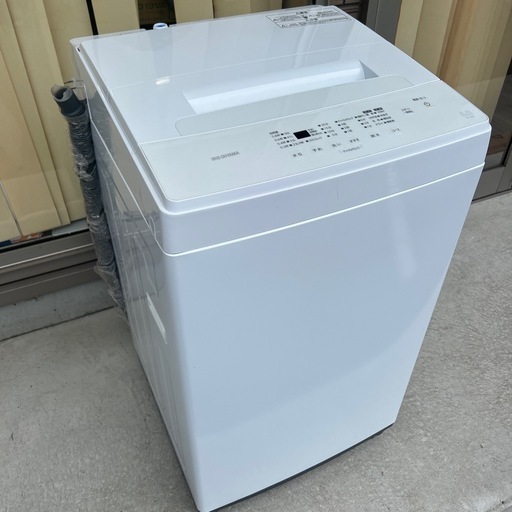 【引取】アイリスオーヤマ洗濯機 IAW-T604E 2022年製 6キロ