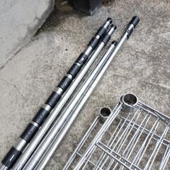 メタルラック3段　スチールラックの画像
