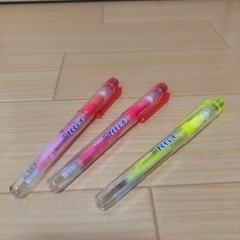ジャンク品　蛍光ペン