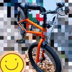 サイクルベースあさひ　【東日本限定】20インチ　オレンジ　BMX 美品