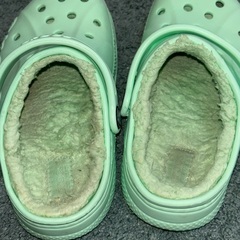 18.5cm クロックス バヤ ラインド クロッグ Baya Lined Clogの画像