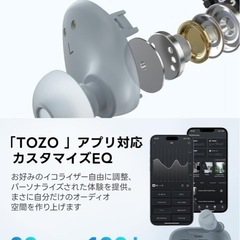 新品　イヤフォン　Bluetooth 無線の画像