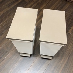 【美品】ペダル式ゴミ箱 2個セット（分別用におすすめ） 