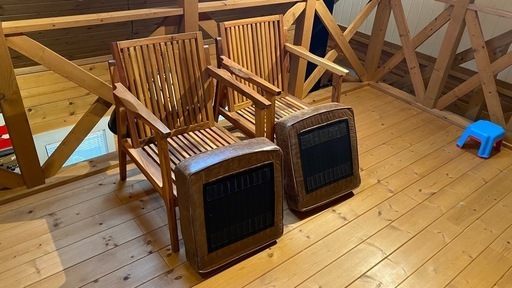 早いもの勝ち‼️お値下げしました】WTW アペルトチェア 肘付き 4脚セット