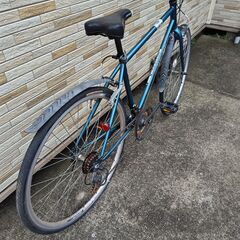 中古自転車 3×6段変速 470MM クロスバイク軽整備済み 防犯登録対応 町田市 相模原市 MM737の画像