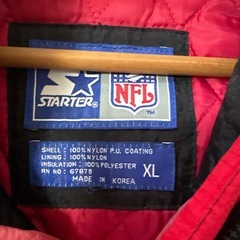 スターター NBA 90s ヴィンテージ ナイロンジャケット シカゴブルズの画像