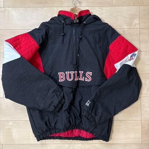 スターター NBA 90s ヴィンテージ ナイロンジャケット シカゴブルズ
