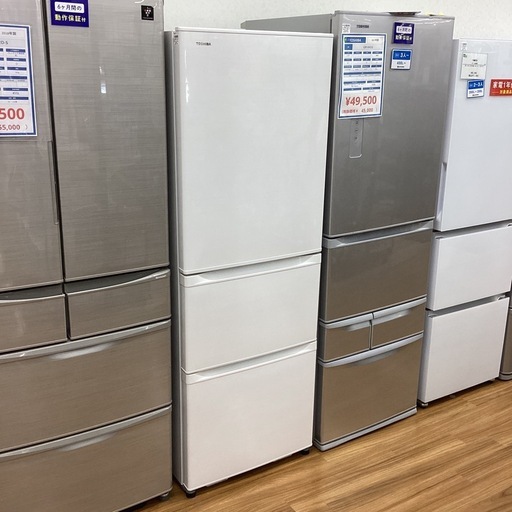 【取りに来られる方限定！！】TOSHIBA 2018年製　3ドア冷蔵庫