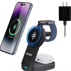 新品　ワイヤレス充電器　iPhone　アップルウォッチ　