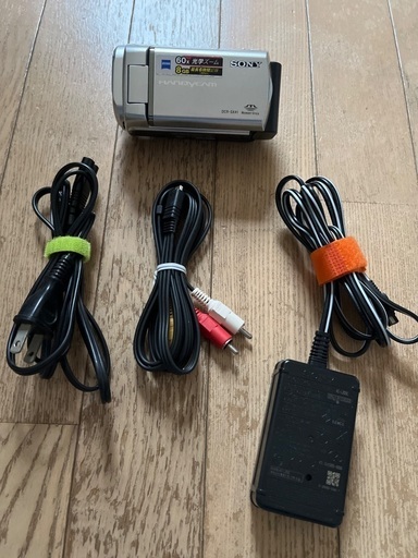 【中古美品】SONY デジタルビデオカメラレコーダー SX41 シルバー DCR-SX41/S