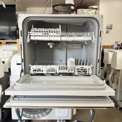 【超美品‼️】パナソニック 2020年製 食器洗い乾燥機 食洗機 食器40点(4人以上用) ナノイーX搭載 ホワイト♪の画像
