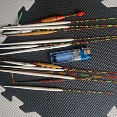 魚釣りの浮き大量セット
