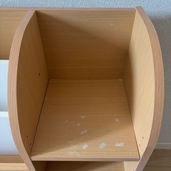 ［sold］本&おもちゃ収納棚＊キャスター付き＊学習道具＊幼稚園　保育園お道具入れの画像