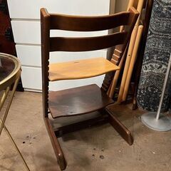 【武蔵小山店】 STOKKE　ストッケ　TRIPP TRAPP トリップトラップ　ブナ材　無垢　ベビーチェア　キッズチェア　ダイニングチェア　子供の画像